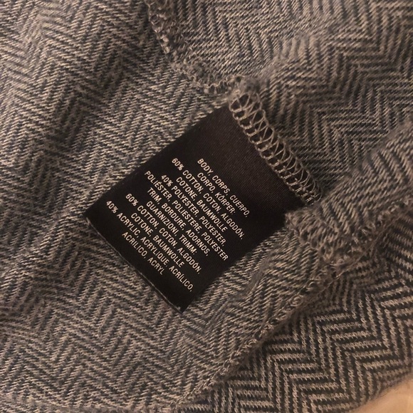 Anthro Vanessa Virginia Open herringbone cardigan - Picture 8 of 8